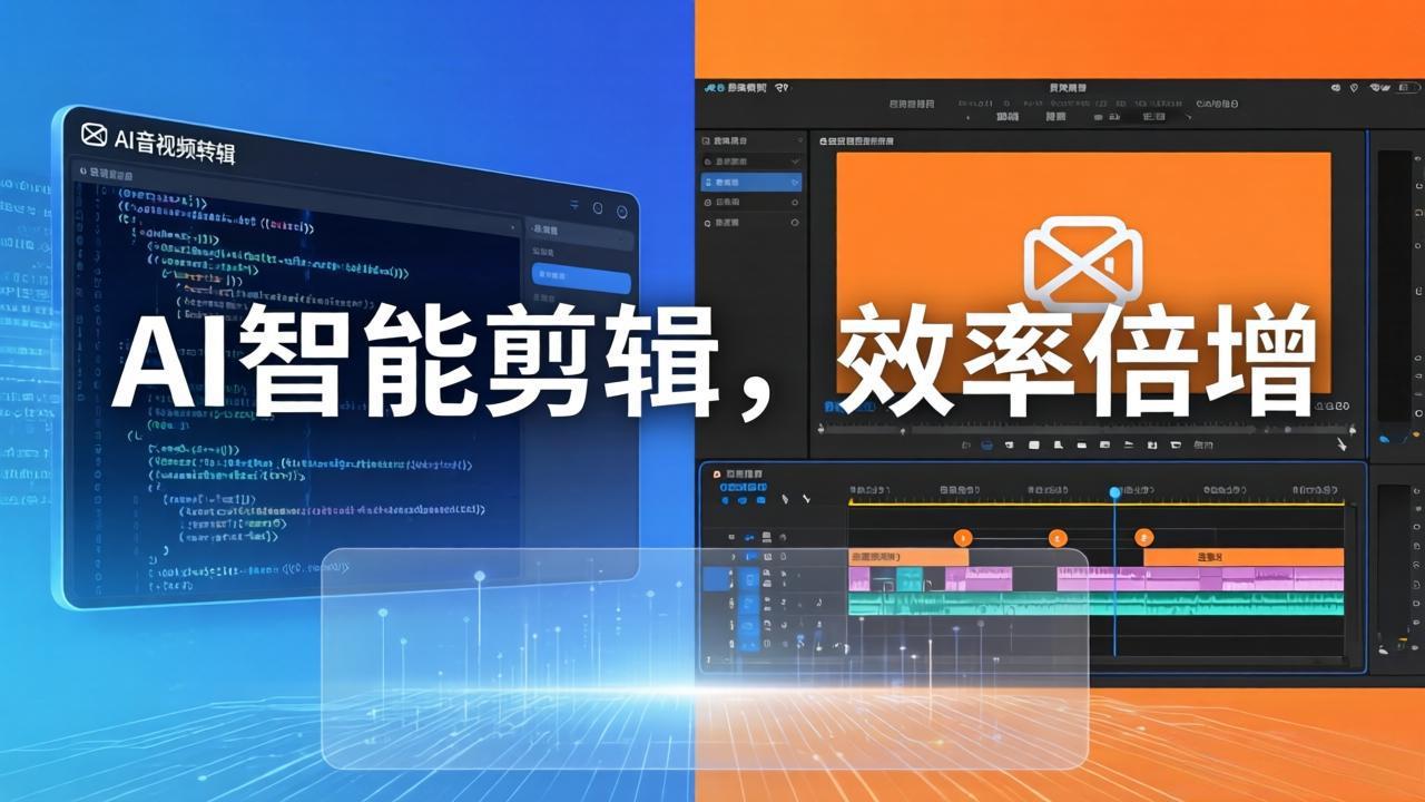 AI剪辑入门到精通实战：千问音视频转写+AI筛选文案+剪映精剪，一套SOP让你剪视频效率翻10倍-优优云网创