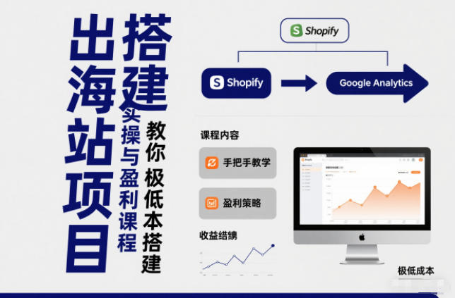小淘出海站项目,搭建实操与盈利课程,手把手教你用极低成本搭建-优优云网创