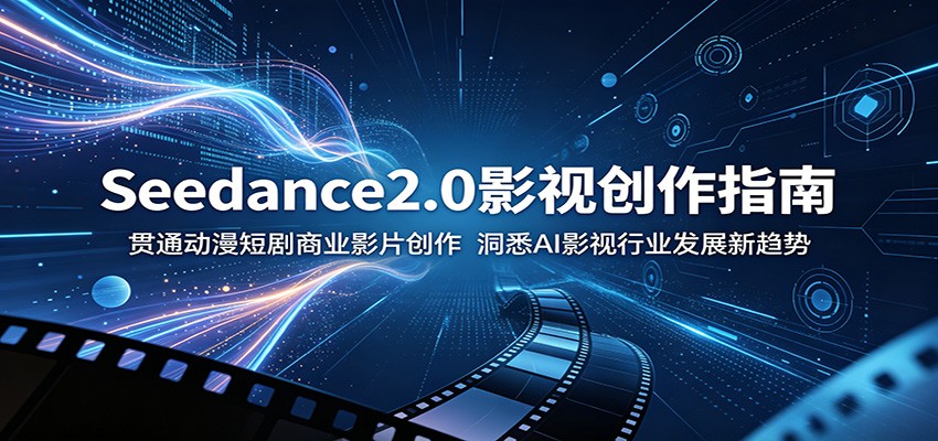 Seedance2.0影视创作指南：贯通动漫短剧商业影片创作，洞悉AI影视行业发展新趋势-优优云网创