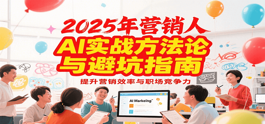 图片[1]-2025年营销实战方法论与避坑指南，利用AI提升营销效率与职场竞争力-优优云网创