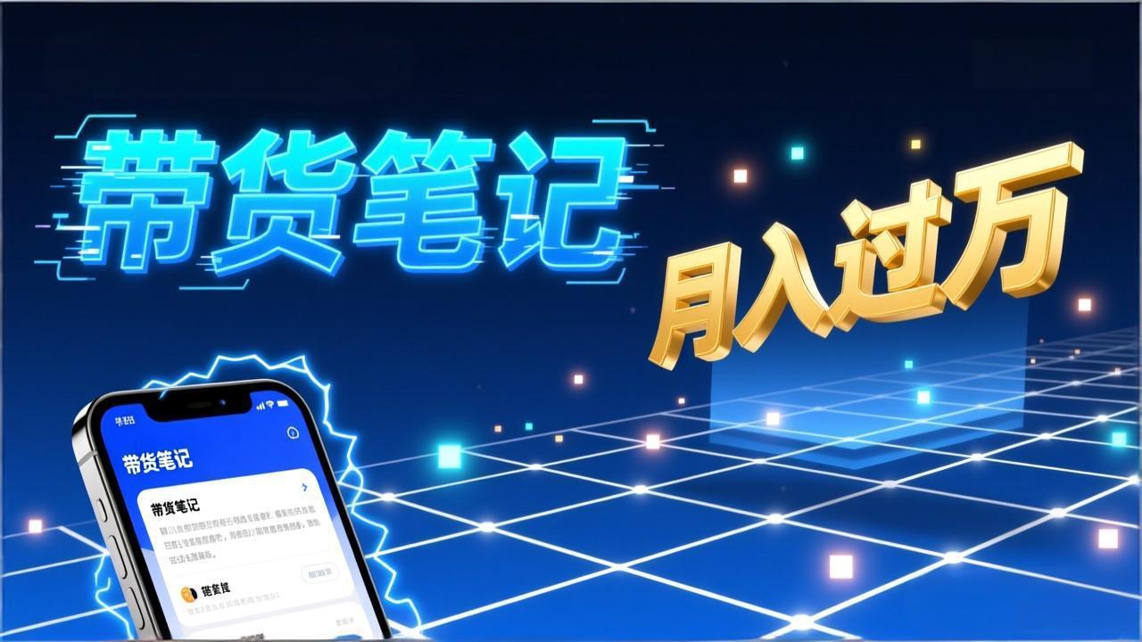 小红书爆款笔记带货实战:拆解封面标题正文全要素,手把手教你单篇笔记带货月入过万-优优云网创