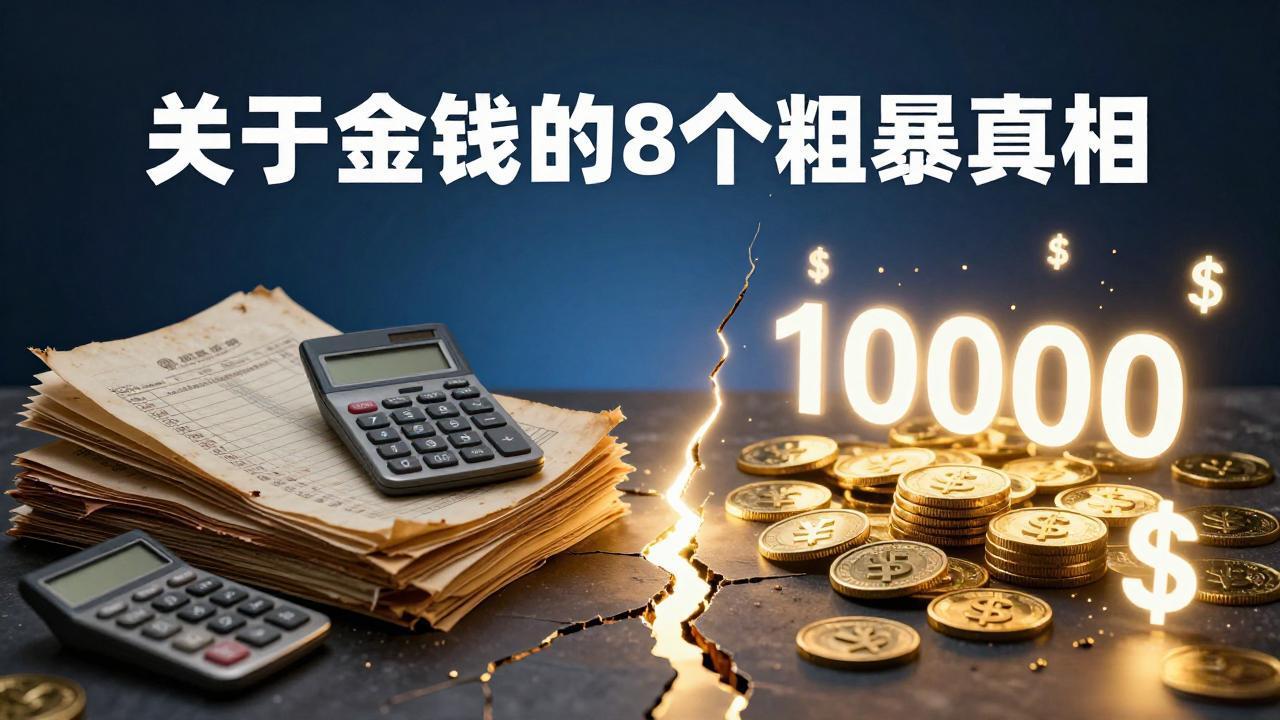 付费文章：关于金钱的 8 个粗暴真相，彻底重塑你的赚钱思维与财富认知-优优云网创