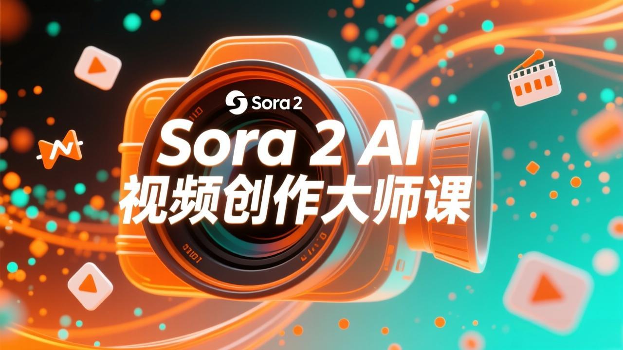 如何利用Sora 2创建流行AI人工智能视频大师班教程：掌握创作全流程，产出百万播放内容-优优云网创