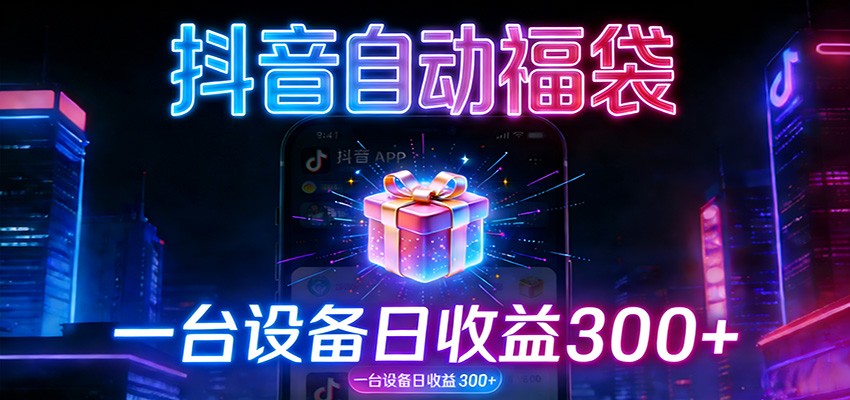 全自动抢福袋神器：24小时不停歇，日产出500＋-优优云网创