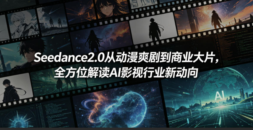 Seedance2.0从动漫爽剧到商业大片，全方位解读AI影视行业新动向-优优云网创