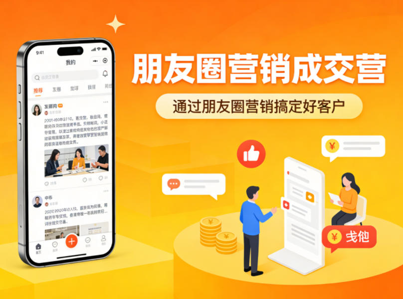 朋友圈营销成交营，通过朋友圈营销来搞定好客户-优优云网创