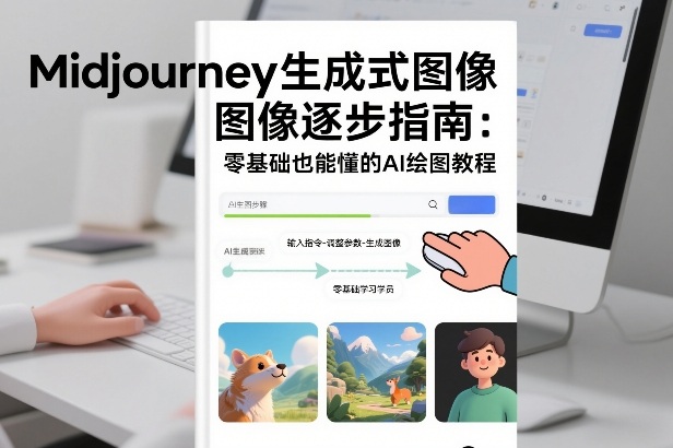 Midjourney生成式图像逐步指南：零基础也能懂的AI绘图教程-优优云网创