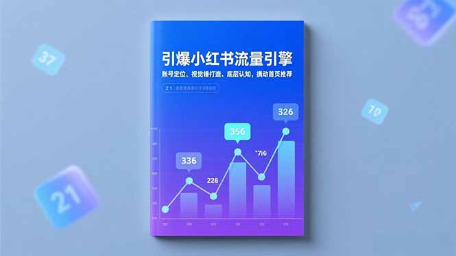 引爆小红书流量引擎，账号定位、视觉锤打造、底层认知，撬动首页推荐-51网创资源