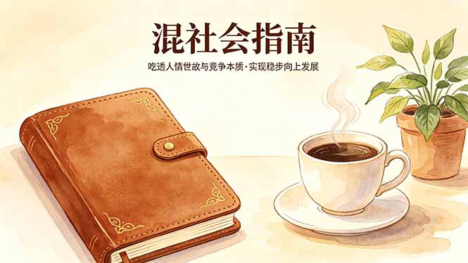 付费文章：混社会指南，吃透人情世故与竞争本质，实现稳步向上发展-优优云网创